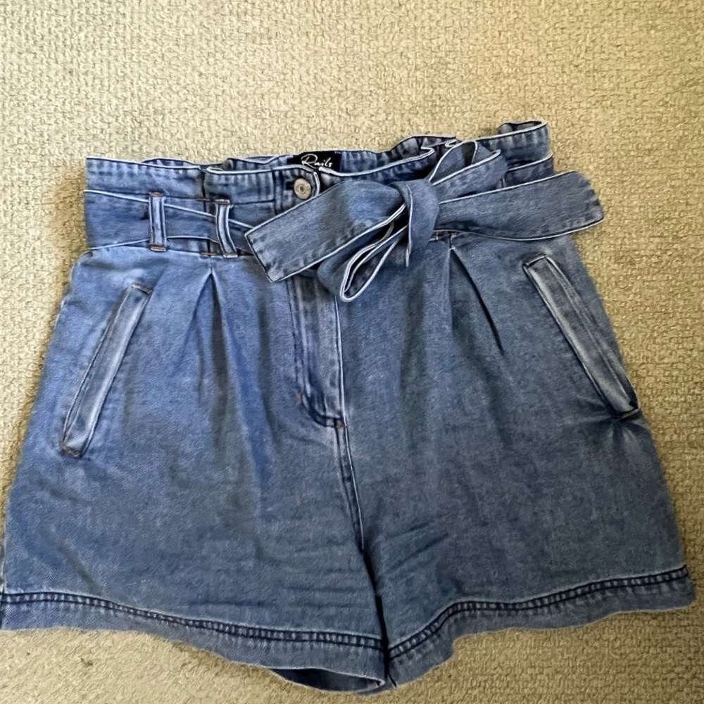 Rails denim jean shorts size medium